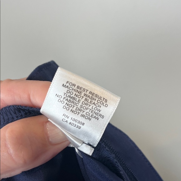 Peter Millar Navy Midnight Blue Performance Twill Pants Boy's Size Large 11/12 - Picture 8 of 8